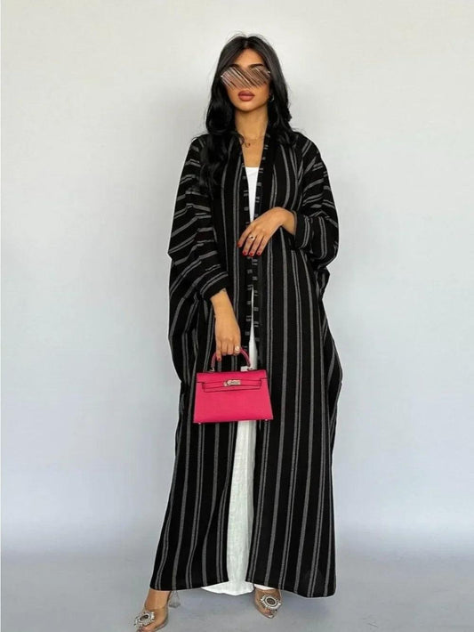 Kadieja Striped Chic Abaya